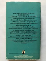 Act of God by Charles Templeton Paperback 367 pages, Published by Seal Books 197