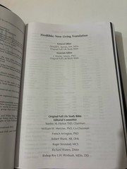 FIRE BIBLE New living Translation Chi Alpha Edition Leather Soft Cover