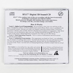 INCREASE CREATIVE ABILITY Self Hypnosis CD Dick Sutphen Guided Imagery intensify