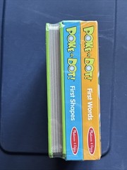 Melissa & Doug Poke-A-Dot Lot Board Books Kids Learning Interactive Bundle 3