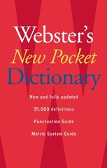 Webster’s New Pocket Dictionary