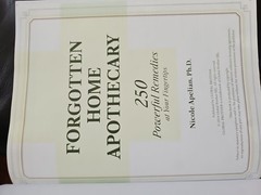 Forgotten Home Apothecary (paperback with color pictures)