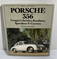 Porsche 356 Coupe Cabriolet Roadster Speedster Carrera Denis Jenkinson 1980 HC