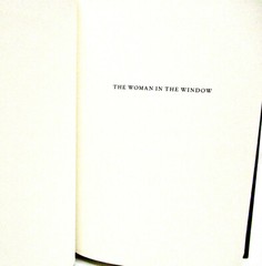 THE WOMAN IN THE WINDOW by A.J. FINN HCDJ – SIGNED COPY