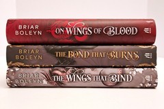 Bloodwing Academy HC Books 1-3 Boleyn – Dark Academia Vamp Romantasy – Like New