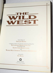 „THE WILD WEST – Companion Volume to the TV Series,“ 367 Pages, New (c) 1993