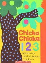 Chicka Chicka 1, 2, 3 – Paperback By Bill Martin Jr. – GOOD