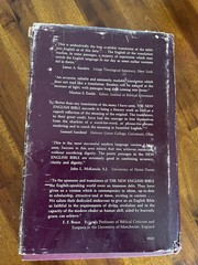 Vtg The New English Bible With the Apocrypha Oxford University Press 1970 HC DJ