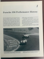 Porsche 356 Performance Handbook 1990 Paperback 1st Ed *SIGNED* *Very Good*