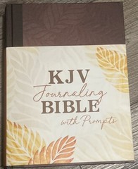 KJV Journaling Bible with Prompts [Copper Leaf] by Compiled by Barbour Staff