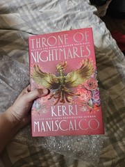 Fairyloot Throne Of Nightmares By Kerri Maniscalco SE SIGNED SPRAYED EDGES