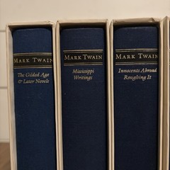 Library of America Mark Twain 6 Vol Set First Printings w/ Slipcases HC LOT