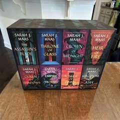 Throne Of Glass Hardcover Book Complete Collection Box Set Sarah J Maas