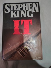 Stephen King IT 1986 Viking HBDJ True First Printing First Edition Book VG
