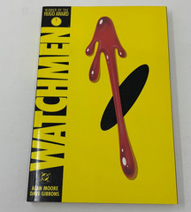 WATCHMEN Graphic Novel by Alan Moore & Dave Gibbons (1987, Paperback) DC Comics
