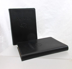 America National Parks and Destinations Guide 6″ Leather Softcover BLACK
