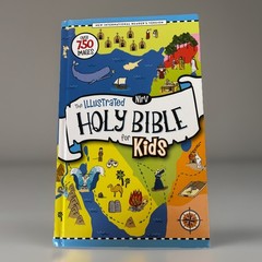NIrV, The Illustrated Holy Bible for Kids, Hardcover, Full Color, Comfort – GOOD