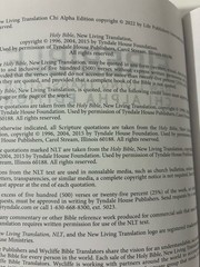 FIRE BIBLE New living Translation Chi Alpha Edition Leather Soft Cover