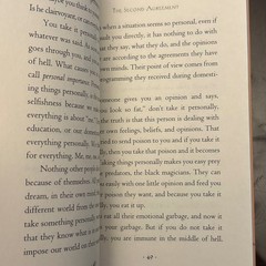 The Four Agreements Book Don Miguel Ruiz Toltec Wisdom Freedom Spirituality