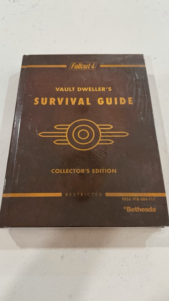 New Sealed 2015 Fallout 4 Vault Dweller’s Survival Guide Collector’s Edition New