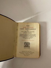 New Testament Red Letter Edition Faux Leather-Bound (4.5″ x 3″) Good condition
