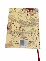 Harry Potter Mischief Managed Marauders Map Hard Cover Journal, 6 x 8 inches
