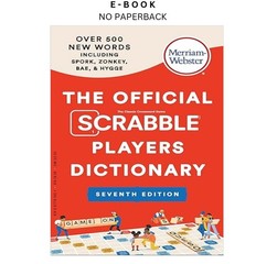 The Official SCRABBLE Players Dictionary, 7th Ed., Newest, Merriam-Webster (Edit