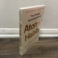 *Atomic Habits* Paperback by James Clear Build Good Habits & Break Bad Ones..