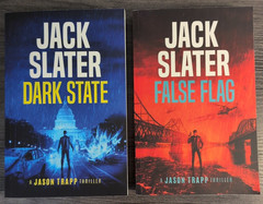 Dark State & False Flag books 1&2 of the Jason Trapp Thrillers by Jack Slater