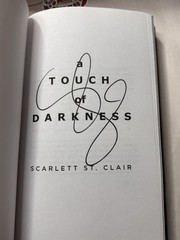 Scarlett St. Clair Hades & Persephone 4 Books Touch of Darkness Autographed