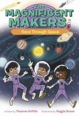 The Magnificent Makers #5: Race Through Spac- 9780593379639, paperback, Griffith