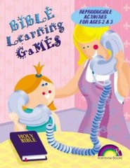 BIBLE LEARNING GAMES — AGES 2 3 – Paperback By Pearson, Mary Rose – GOOD