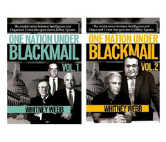 One Nation Under Blackmail – Vol. 1 & Vol. 2 by Whitney Webb, Paperback USA ITEM