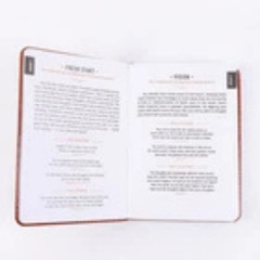 One Minute with God for Men – 365 Devotions (Brown Faux Leather) Fast ship