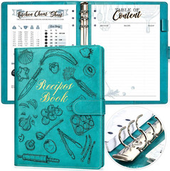 Recipe Book ，Blank Recipe Book to Write in Your Own Recipes，Recipe Notebook for