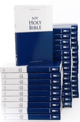 NIV Bible Blue „20 OUTREACH BIBLES“ Wholesale Bibles BRAND NEW in Shrink Wrap!!
