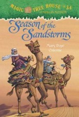 Season of the Sandstorms (Magic Tree House #34) – Hardcover – GOOD