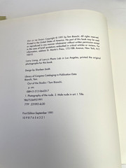 Tom Bianchi Out of the Studio St Martin’s Press 1991 HC/DJ 71pg Gay Photography