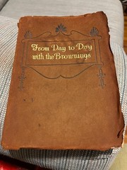 From Day to Day with the Brownings, Wallace & Frances Rice [Soft Leather Bound]