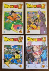 Dragon Ball Super Manga By Akira Toriyama Book 1,2,3,4 Italia