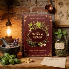 The Natural Healing Handbook – Ancient Herbal Remedies Spiral-Bound Guide