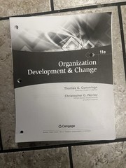Organization Development & Change 11th Edition Cengage loose-leaf copy 11e