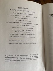Vtg The New English Bible With the Apocrypha Oxford University Press 1970 HC DJ