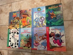 Disney Reading Picture Books Lot of 8 Books Hardcover. Reading Levels 1,2&3.