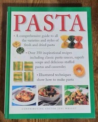 „PASTA“ Cookbook 512 Pages Of Illustrations & Recipes