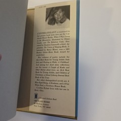 Missing May by Cynthia Rylant Signed! 1992 Hardcover HC/SC