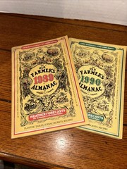 2 — Old Farmers Almanac 1989 & 1990 198th Anniversary Edition Special Farm