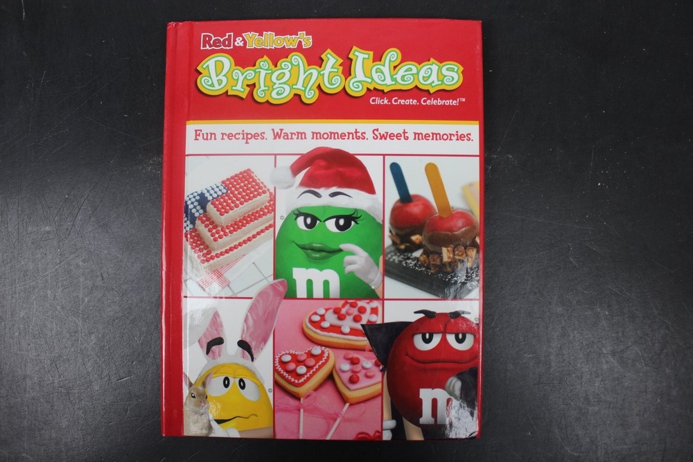 Red & Yellow’s Bright Ideas Mars 2003 Cookbook Holiday Recipes Crafts HC VG