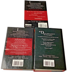 Stephenie Meyer’s Twilight Saga: New Moon, Eclipse & Breaking Dawn, 2 HC, 1 PB