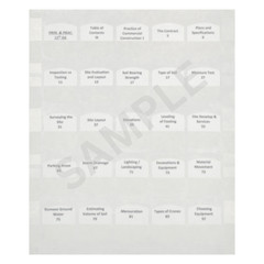 Preprinted Tabs – American Residential Inground Swimming Pools ICC-5 2025